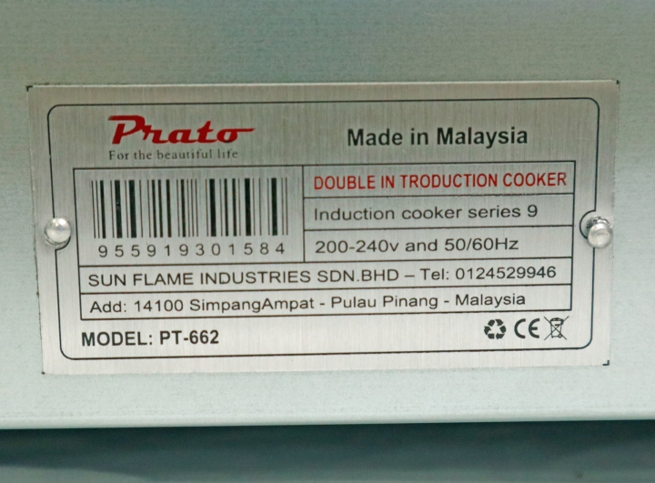 Bếp từ Model: PT-662
