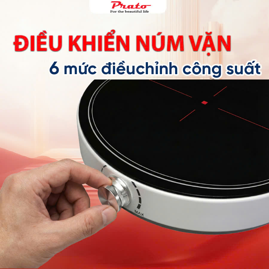 Bếp từ đơn Prato model PT-1126.T1.