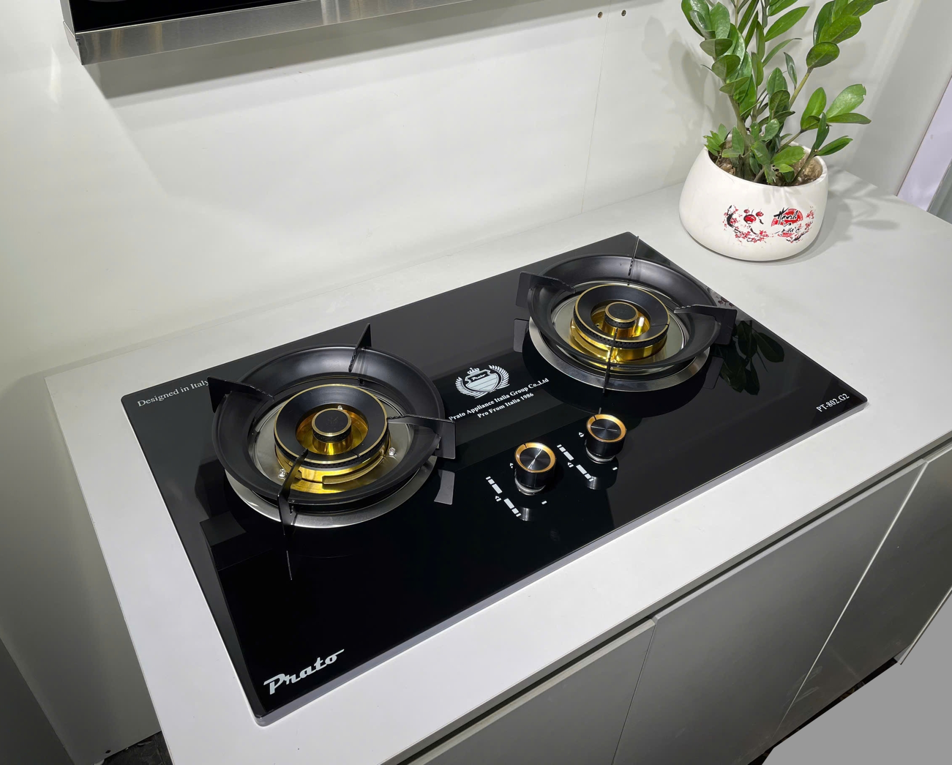 Bếp Gas âm Prato Model: PT-802.G2