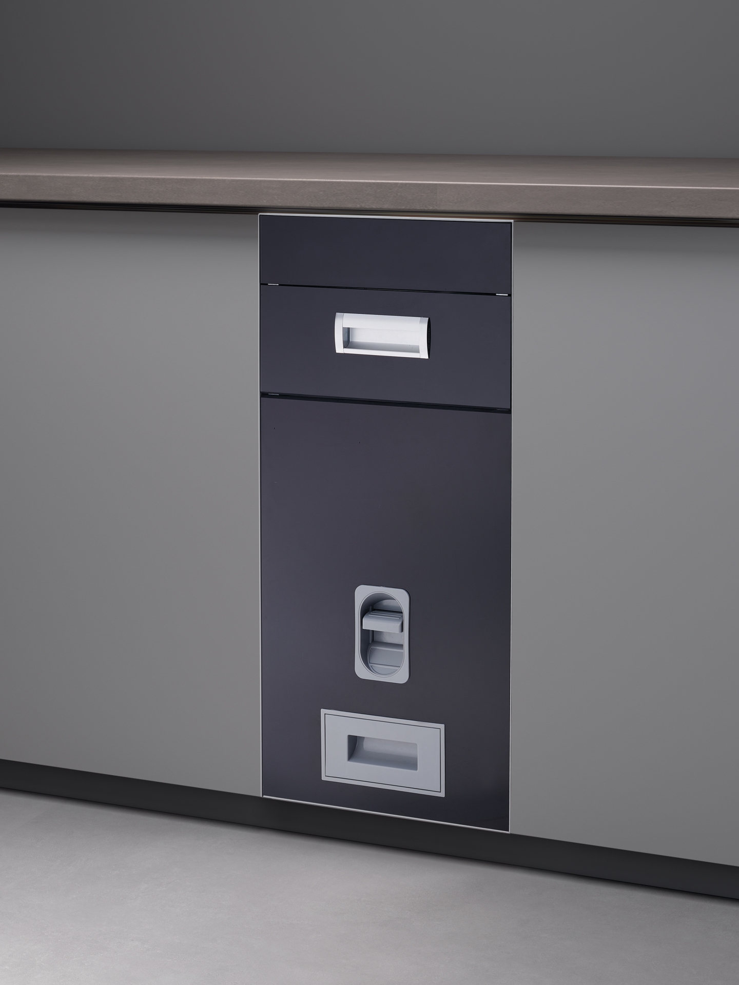 Thùng gạo mặt gương đen PT-TG300