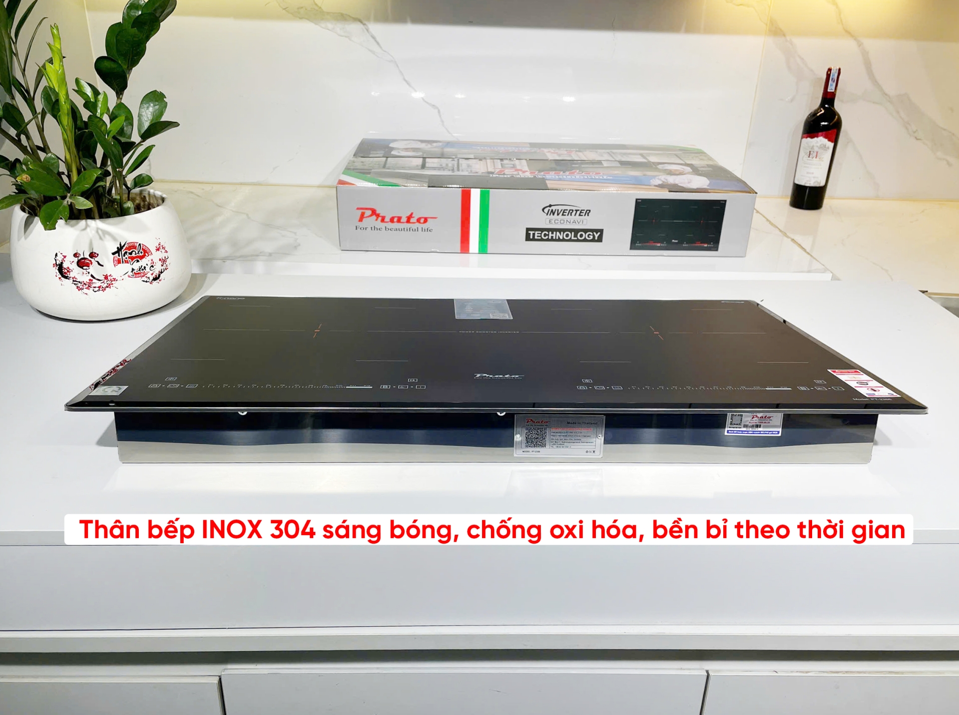 Bếp từ đôi Prato Model: PT-2386