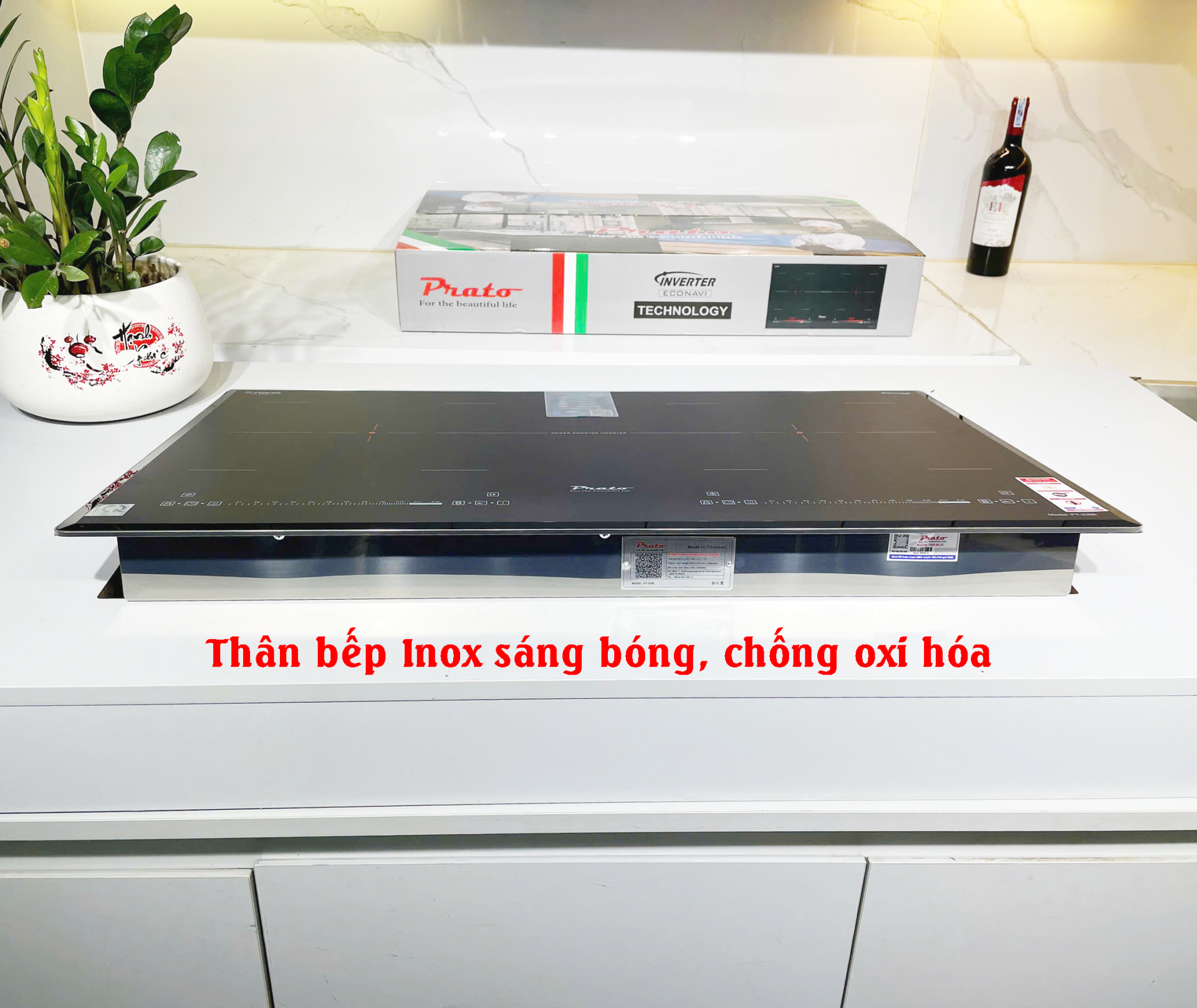 Bếp từ đôi Prato Model: PT-2386