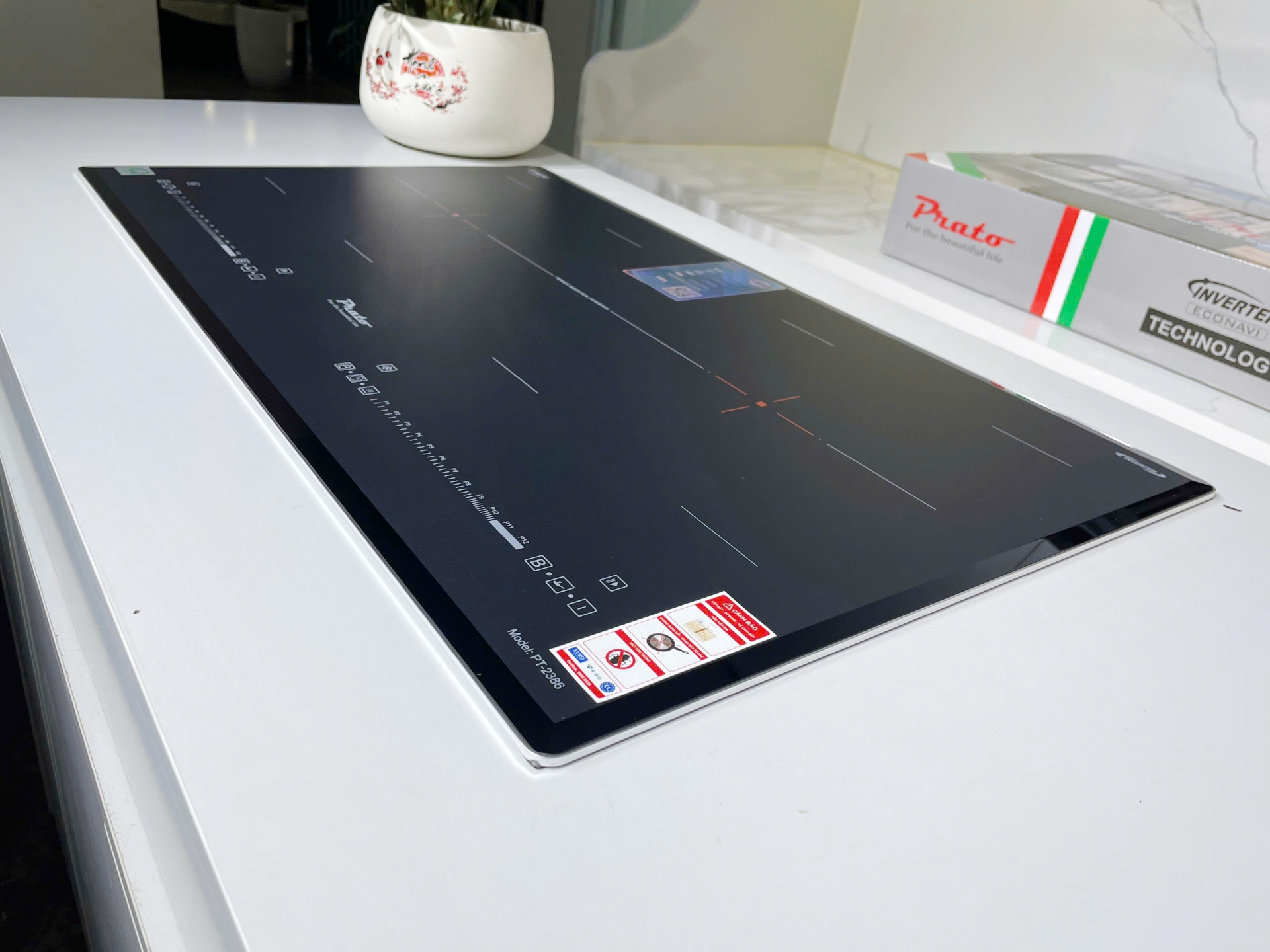 Bếp từ đôi Prato Model: PT-2386