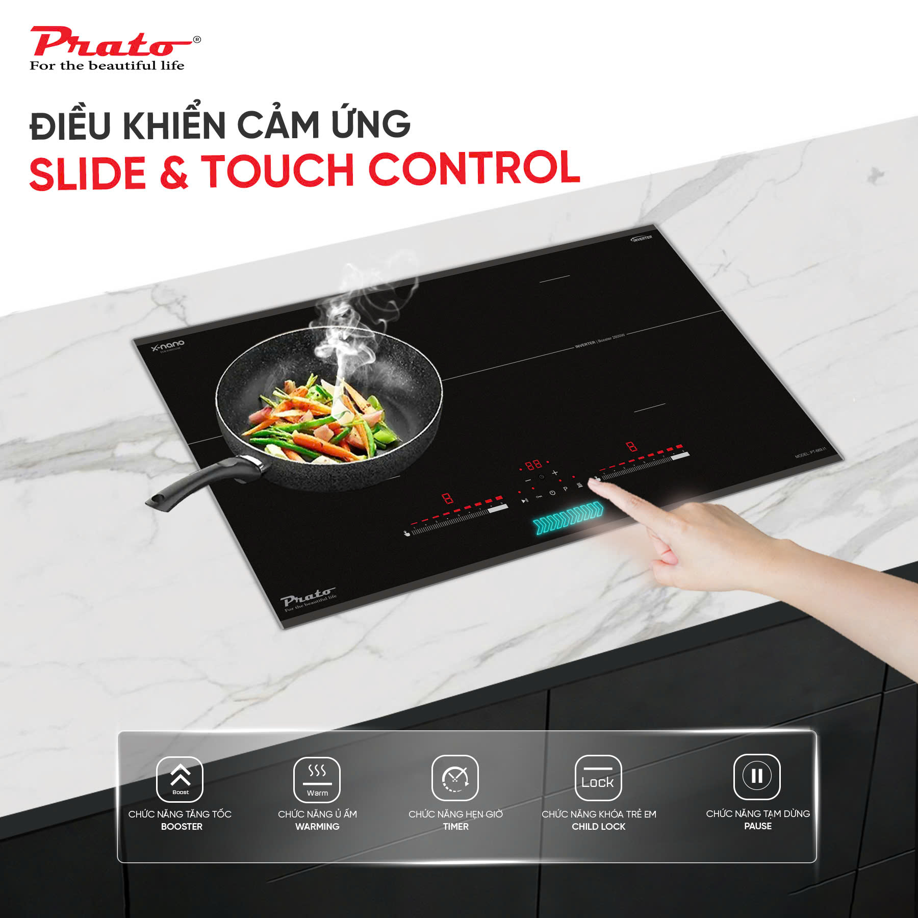 Bếp từ Model: PT-669.I1