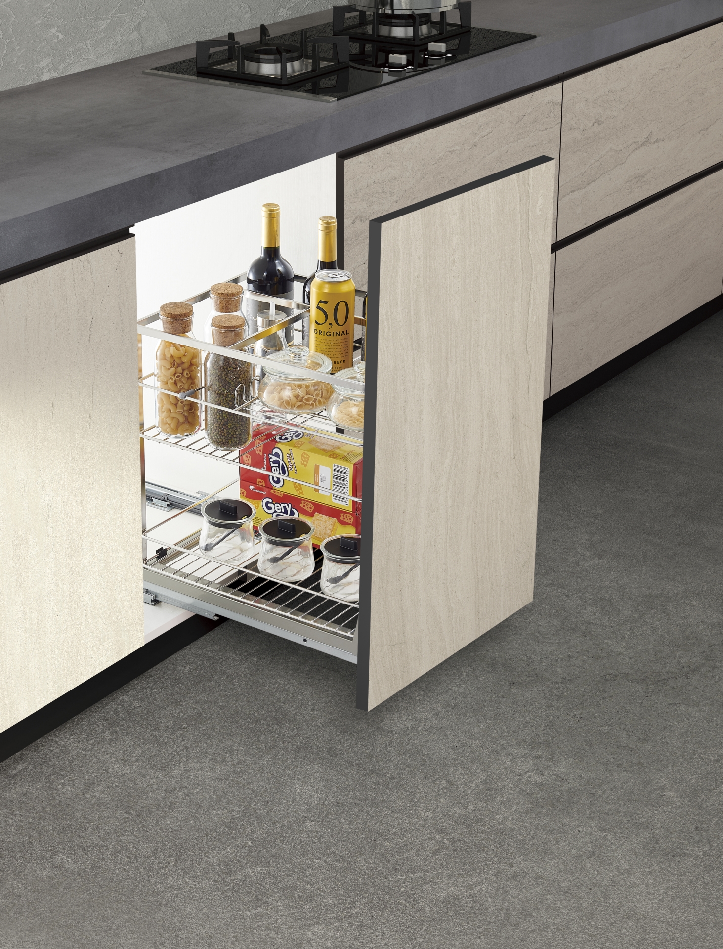 Kệ gia vị đồ khô