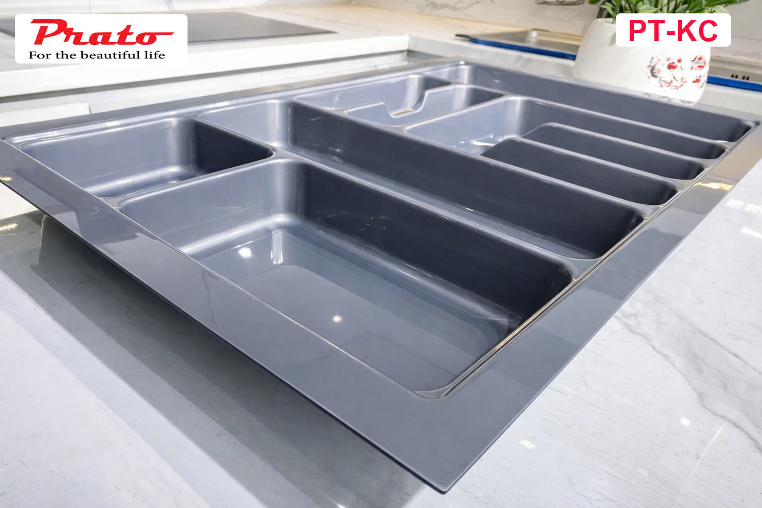 Khay chia thìa dĩa Prato PT-KC