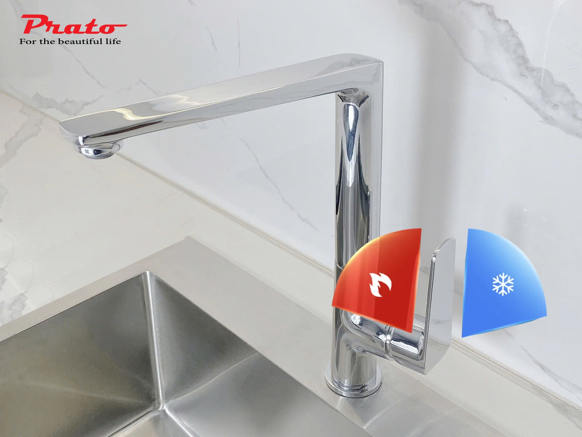 Vòi rửa bát Prato 012B