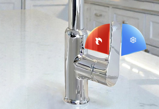 Vòi rửa bát dây rút đồng Prato DL16