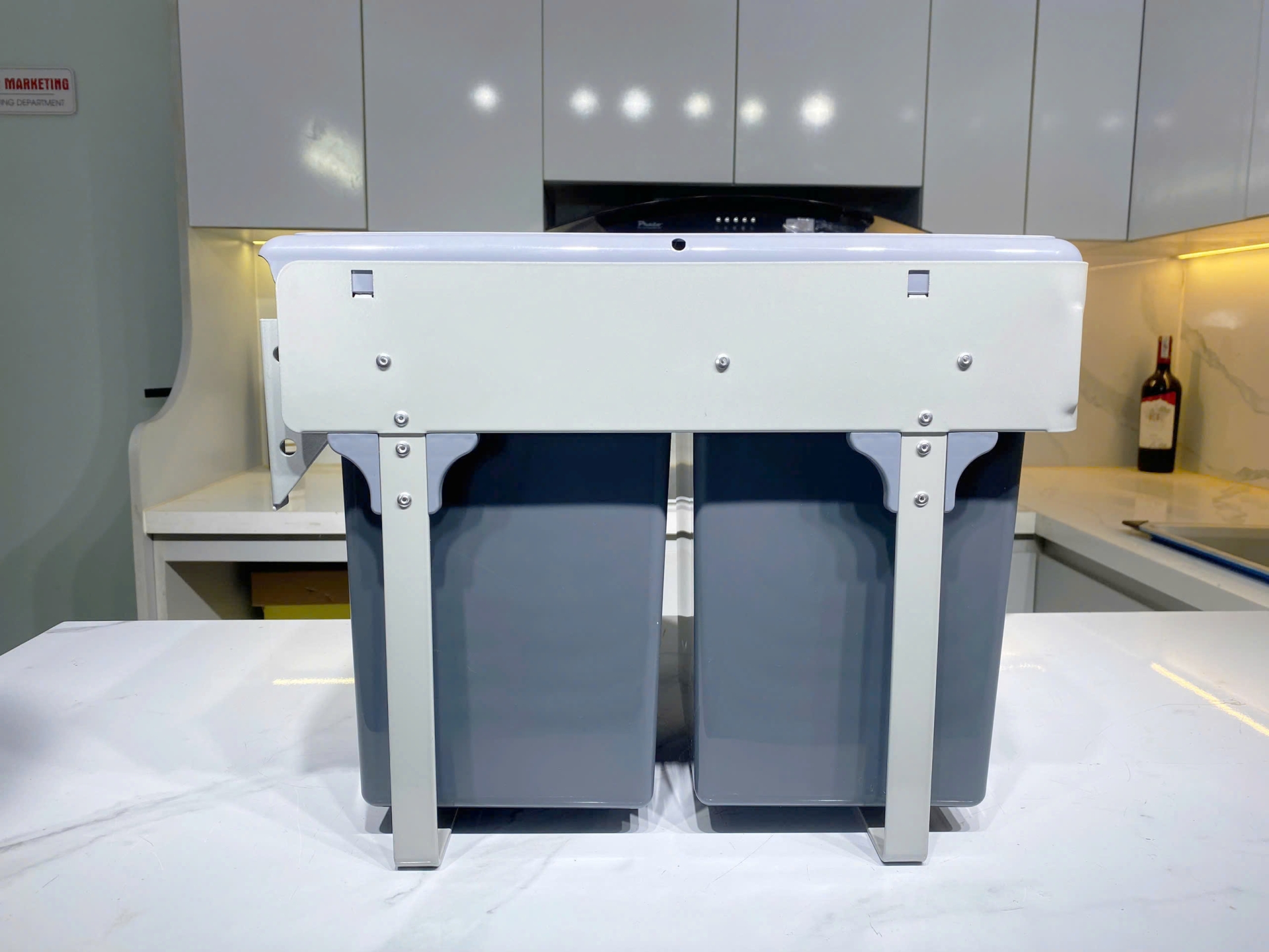 Thùng rác vuông đôi PT-TR300