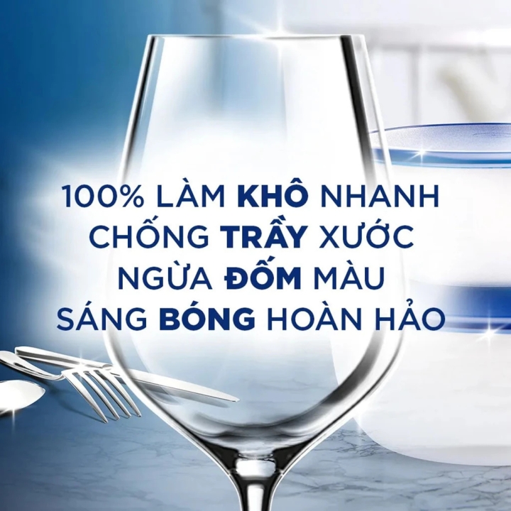 Bộ sản phẩm viên rửa Finish chính hãng
