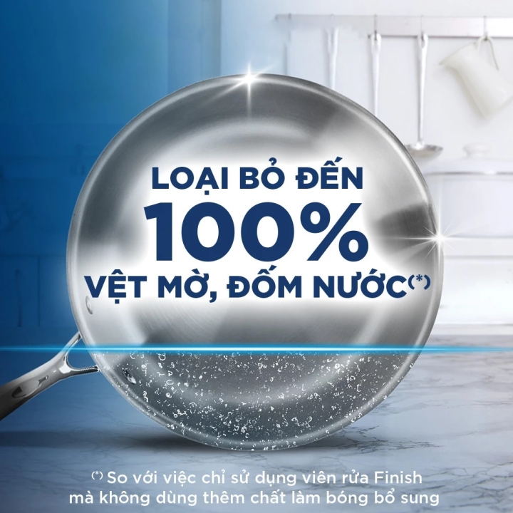Bộ sản phẩm viên rửa Finish chính hãng