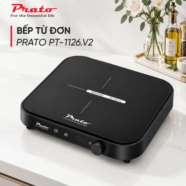 Bếp từ đơn Prato Model PT-1126.V2