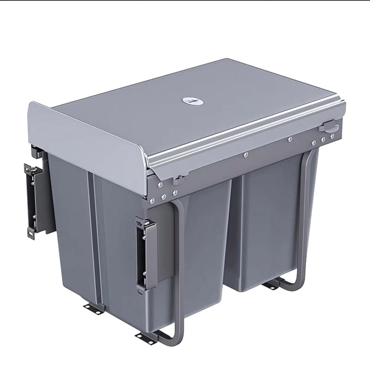 Thùng rác vuông đôi PT-TR300