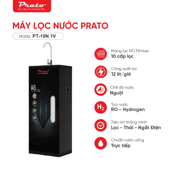 Máy lọc nước 10 cấp Model: PT-10N.1V