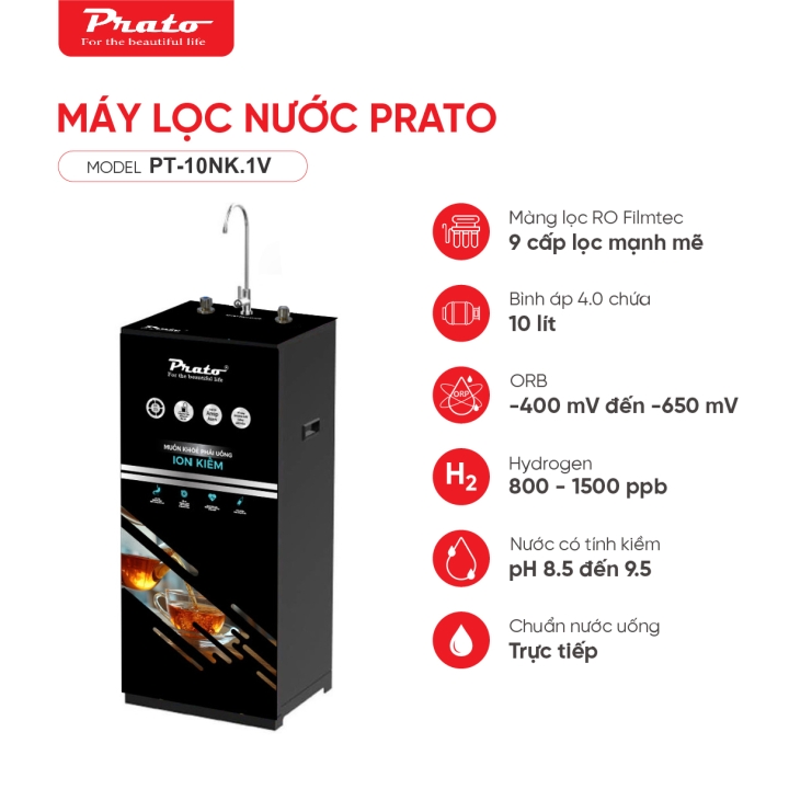 Máy lọc nước Prato PT-10NK.1V