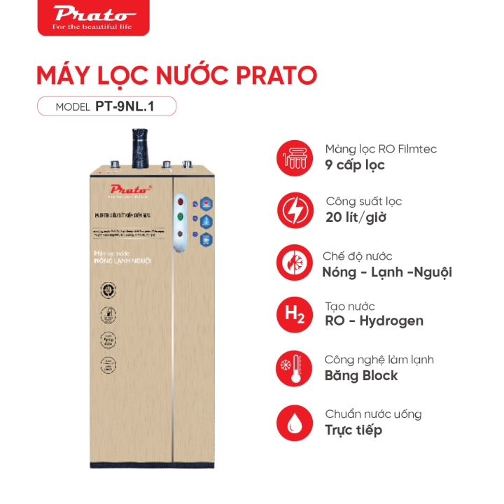 Máy lọc nước 9 cấp Model: PT-9NL.1V