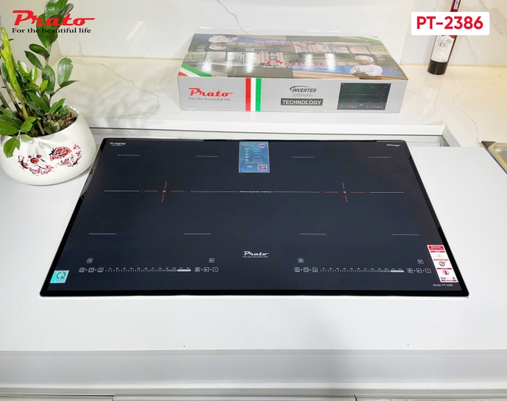 Bếp từ đôi Prato Model: PT-2386