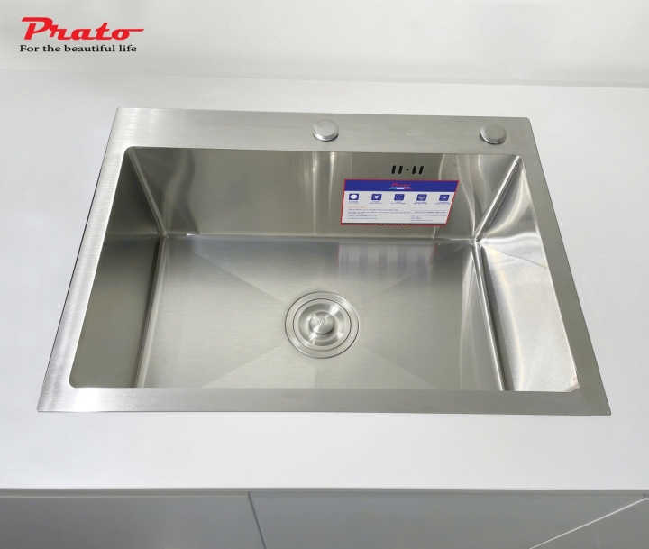 Chậu rửa bát Prato 1 hố KT_60*45