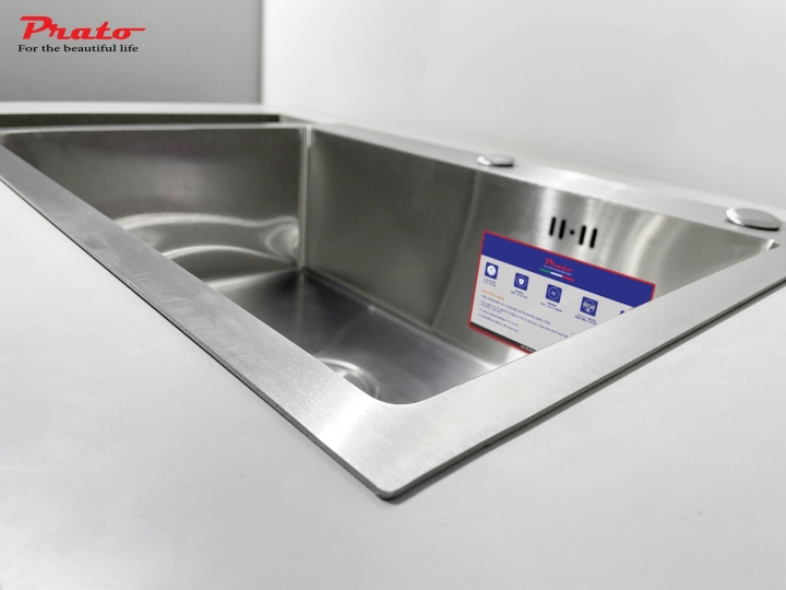 Chậu rửa bát Prato 1 hố KT_60*45