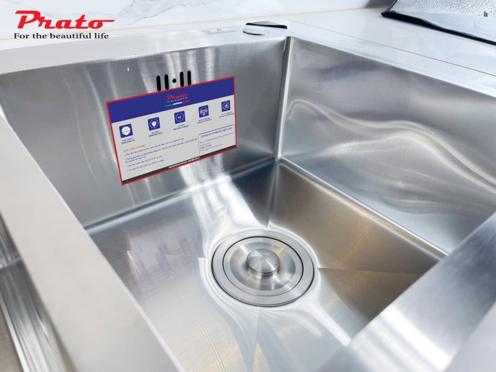 Chậu rửa bát Prato 2 hố  KT_82*45